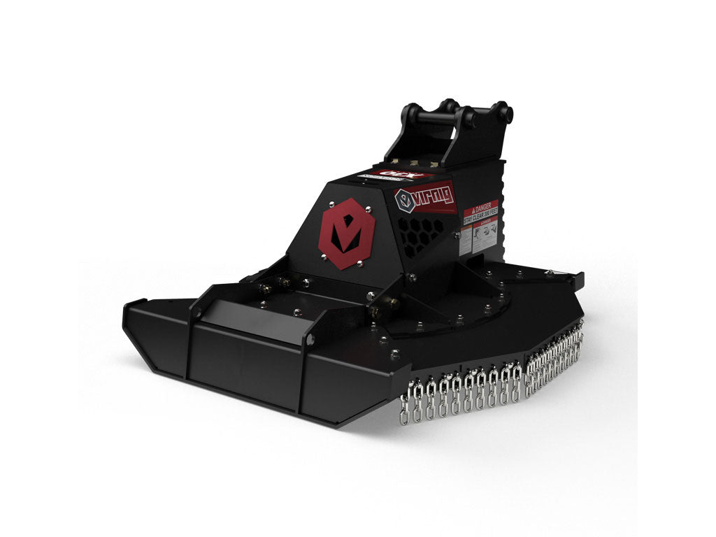 Virnig X30 42" Rotary Brush Cutter for Mini Excavator