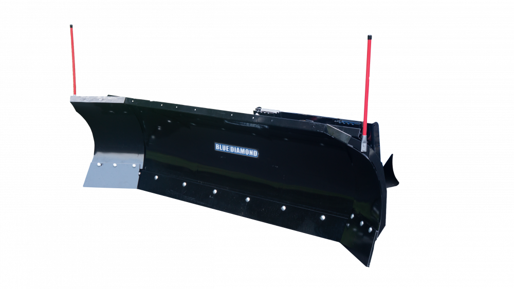 BLUE DIAMOND Autowing Snow Plow for Skid Steer