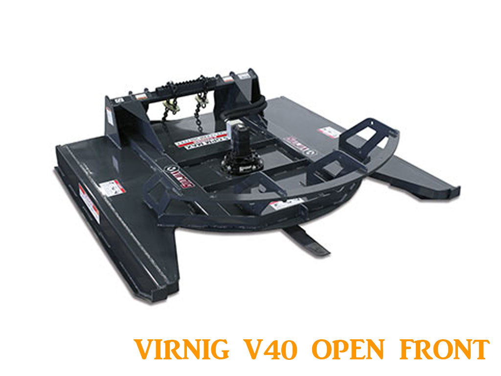 Virnig V40 Rotary Brush Cutter for Skid Steer