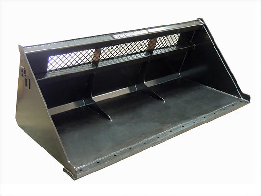 BLUE DIAMOND High Capacity High Back Bucket for Skid Steer