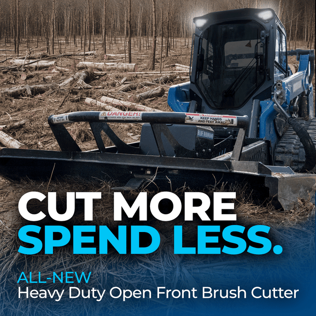 Blue Diamond Heavy Duty Open Front Brush Cutter