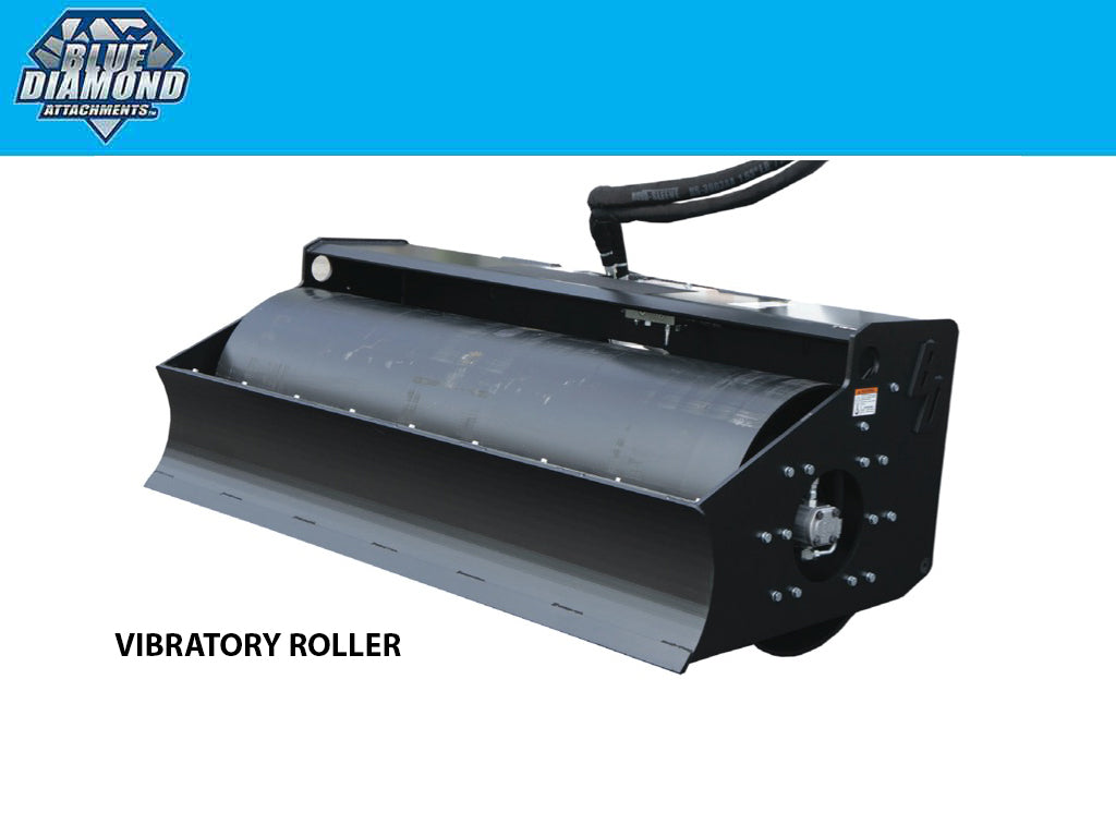 BLUE DIAMOND vibratory roller for skid steer