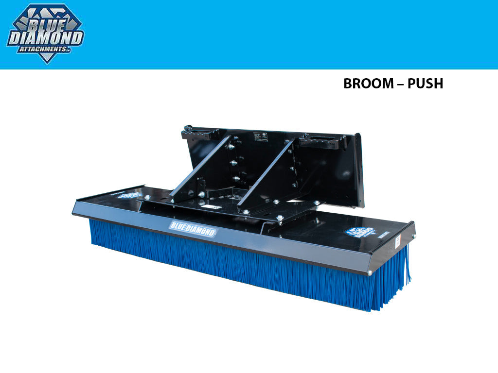 BLUE DIAMOND push broom