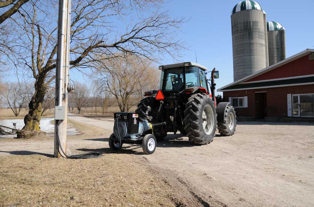 Baumalight Generator PTO 4 Pole | Model Q Series | 12KW-113KW | 21HP-153HP | For Tractor