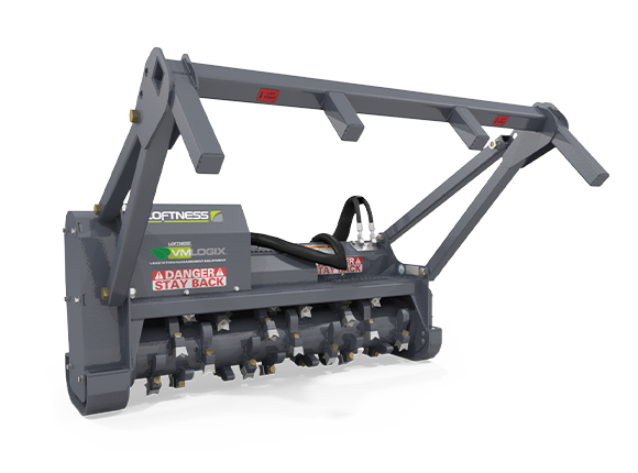 Loftness Battle Ax - L Series Mulcher for Skid Steer | Low Flow