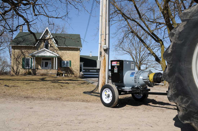 Baumalight | Generator PTO 4 Pole | Model Q Series | 12KW-113KW | 21HP-153HP | For Tractor
