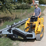 Baumalight BMM230 Guardrail & Barrier Mower for Mini Skid Steer