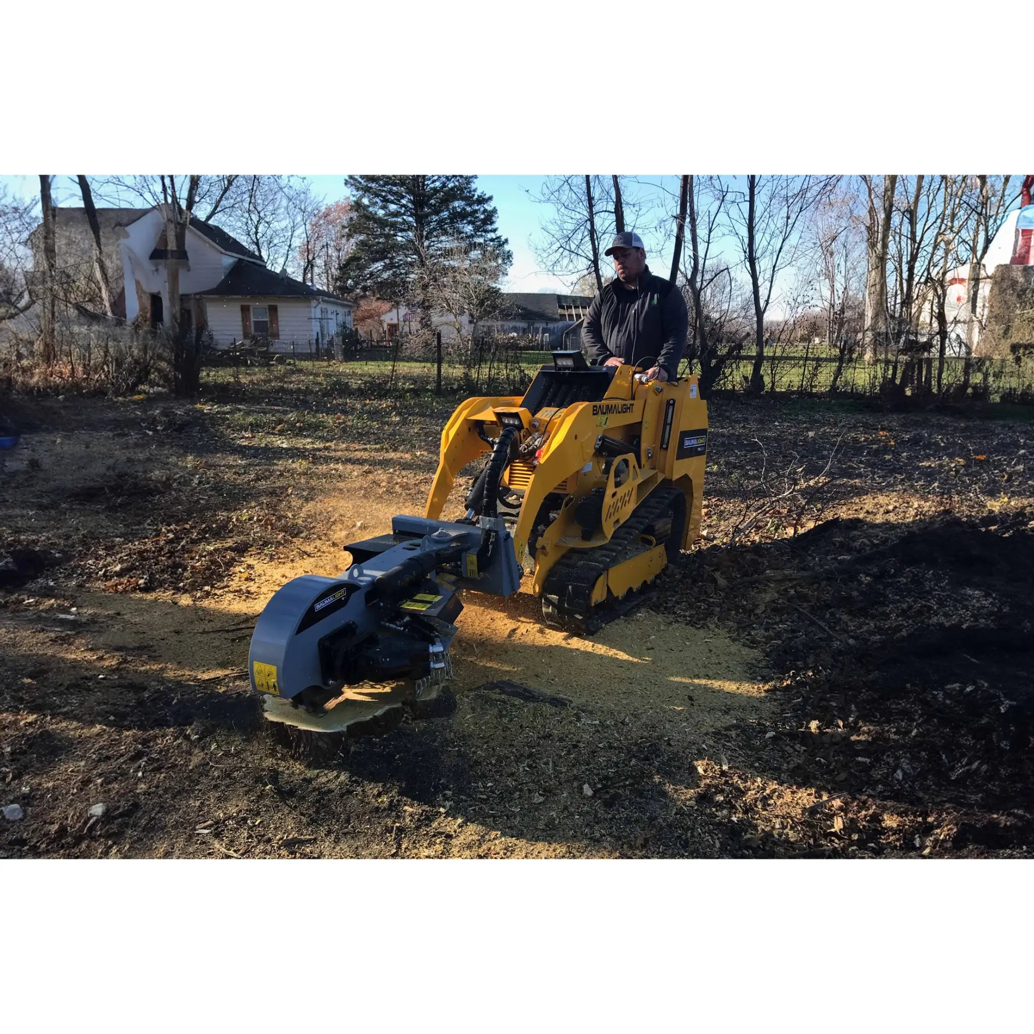 Baumalight S16 Stump Grinder For Mini Skid Steers