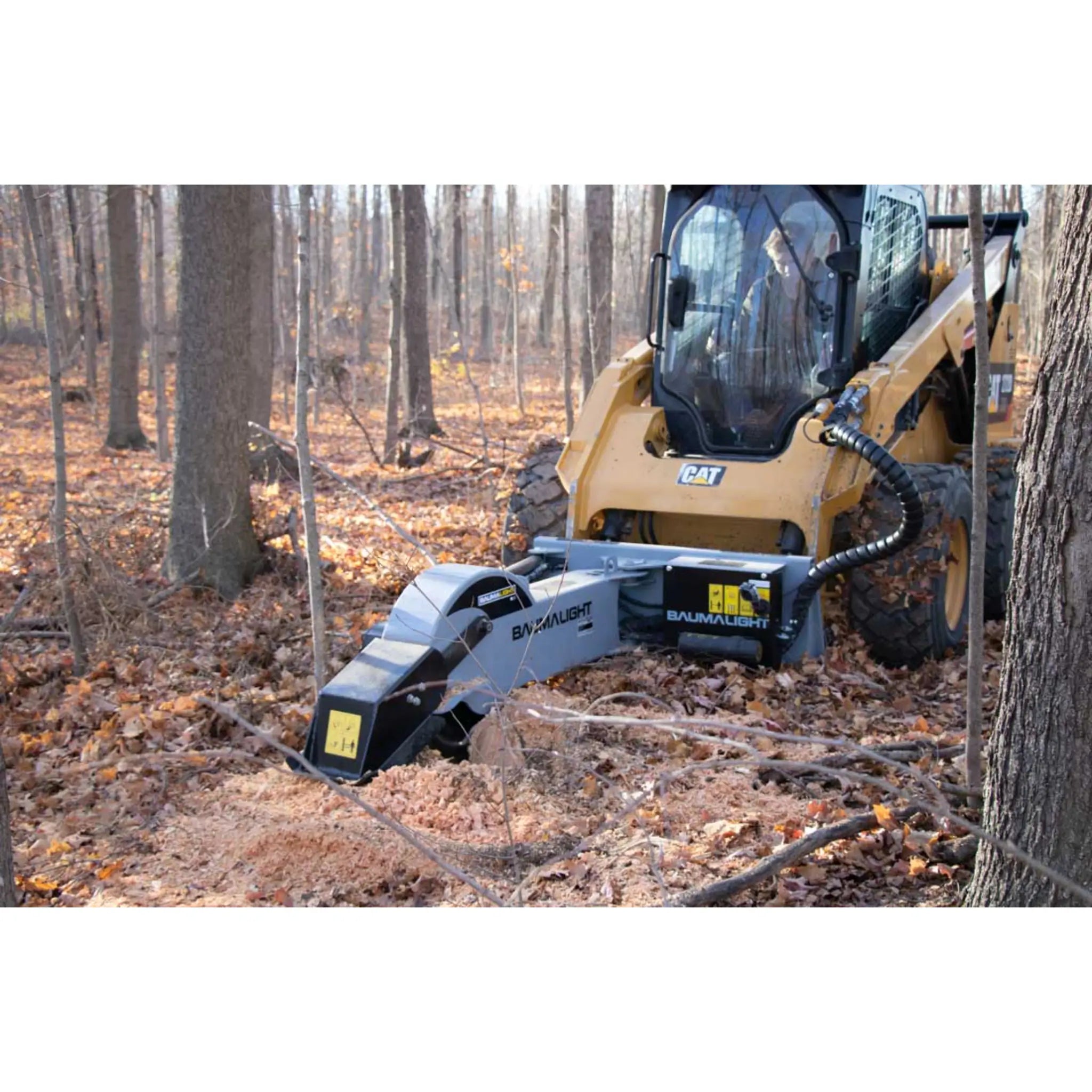 Baumalight S28 Stump Grinder For High Flow Skid Steers