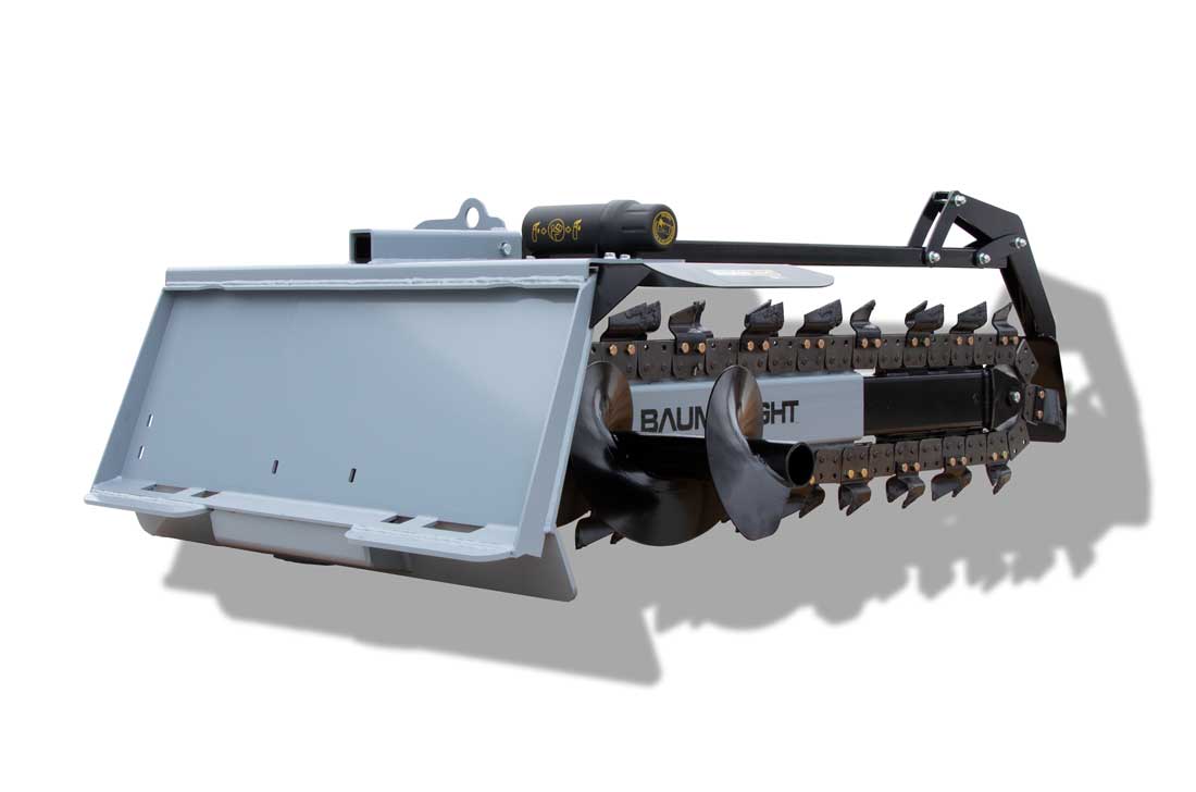 Baumalight TN560 Trencher For Skid Steer