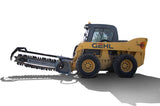 Baumalight TN760 High Flow Trencher for skid steers designed for digging utility trenches and drainage lines efficiently