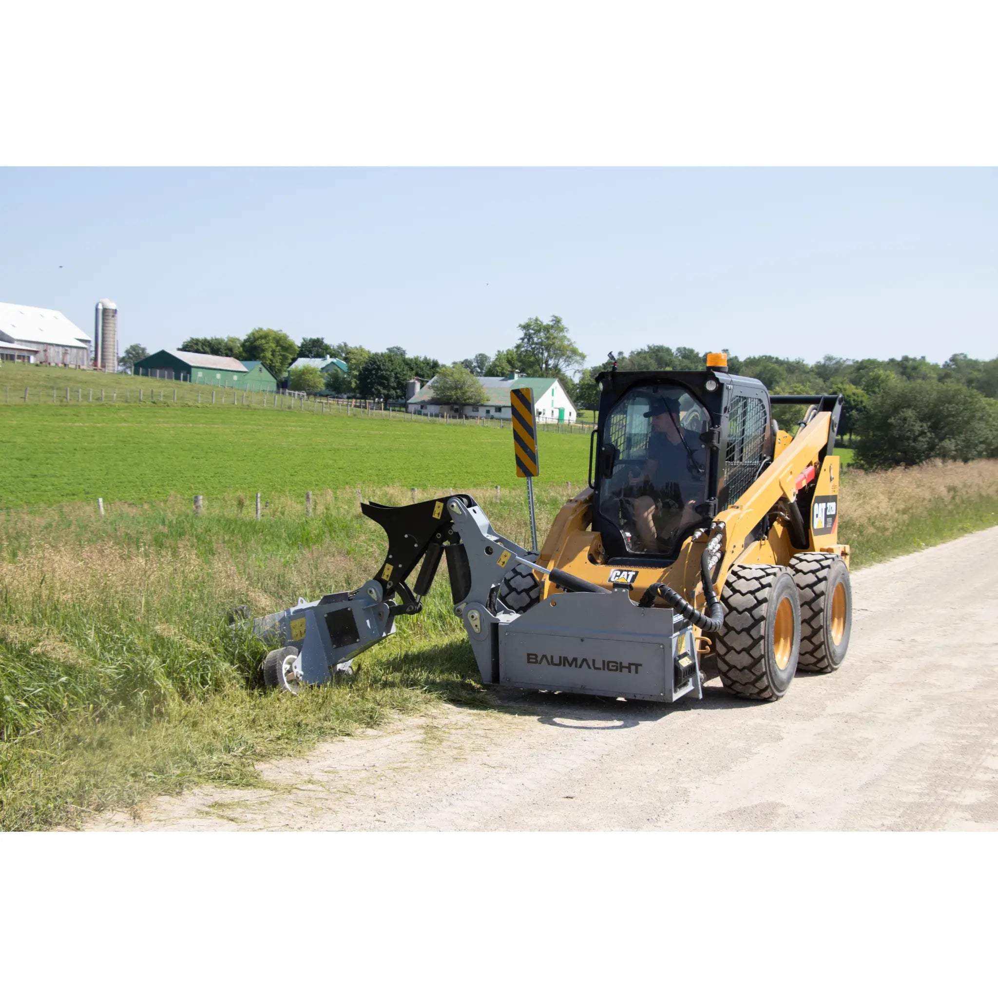 Baumalight SWA750 Boom Mower For Skid Steers