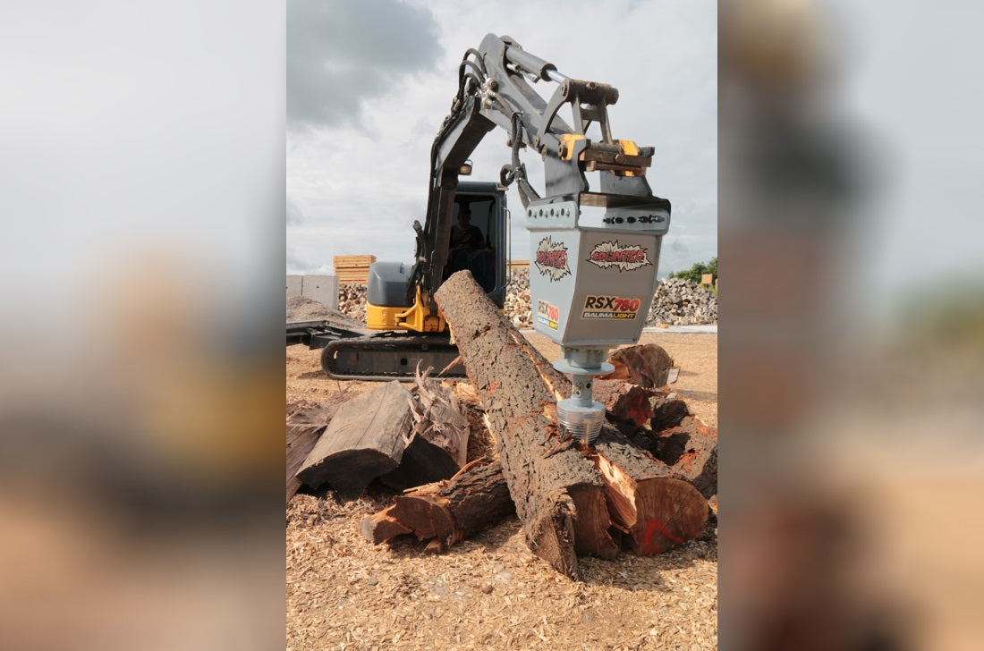 Baumalight Log Splitter For Excavator