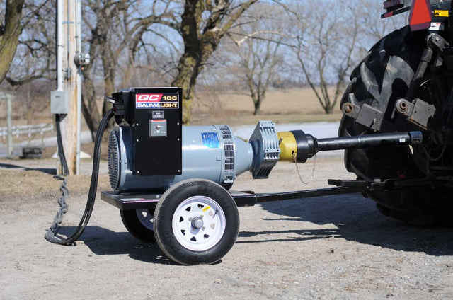 Baumalight | Generator PTO 4 Pole | Model Q Series | 12KW-113KW | 21HP-153HP | For Tractor