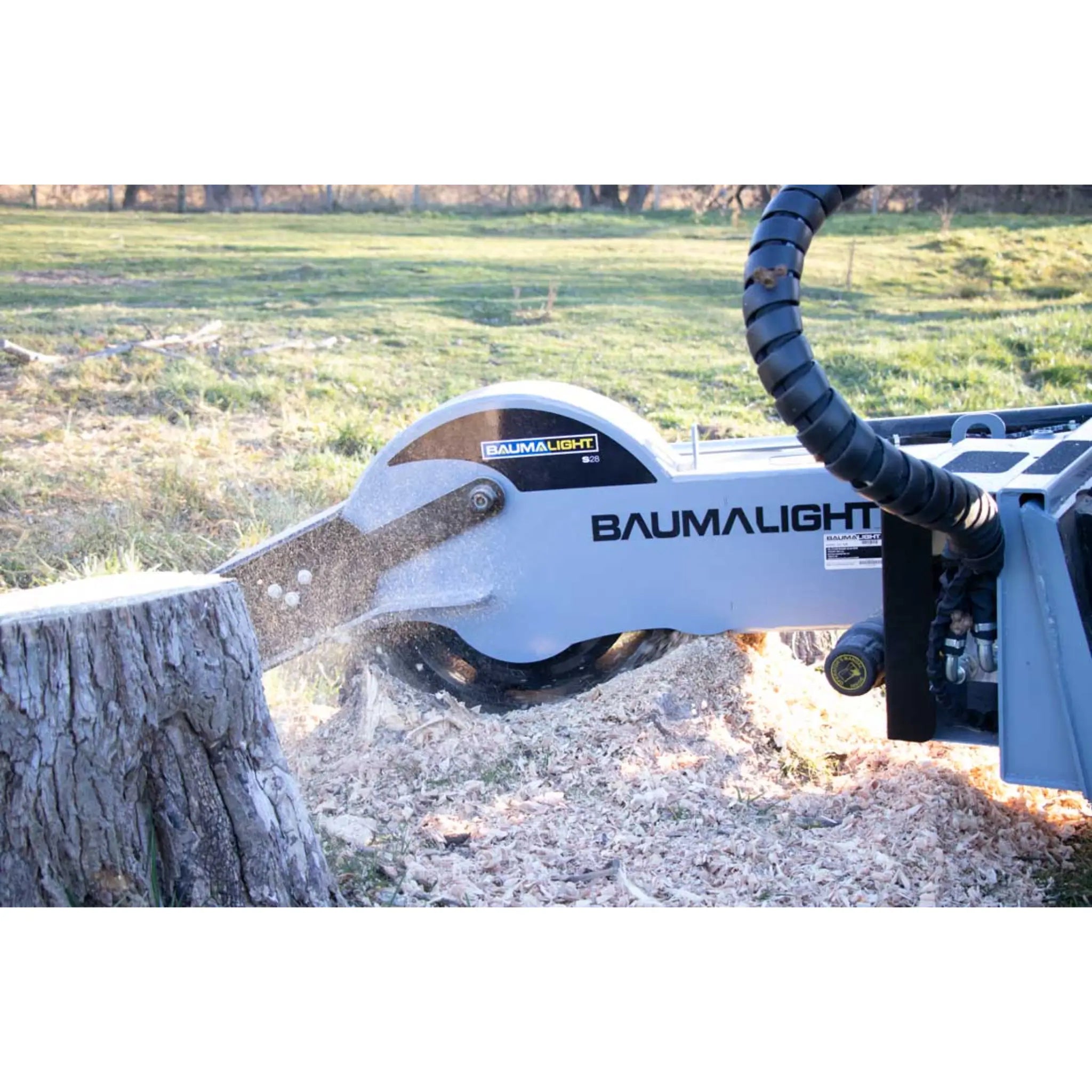 Baumalight S28 Stump Grinder For High Flow Skid Steers