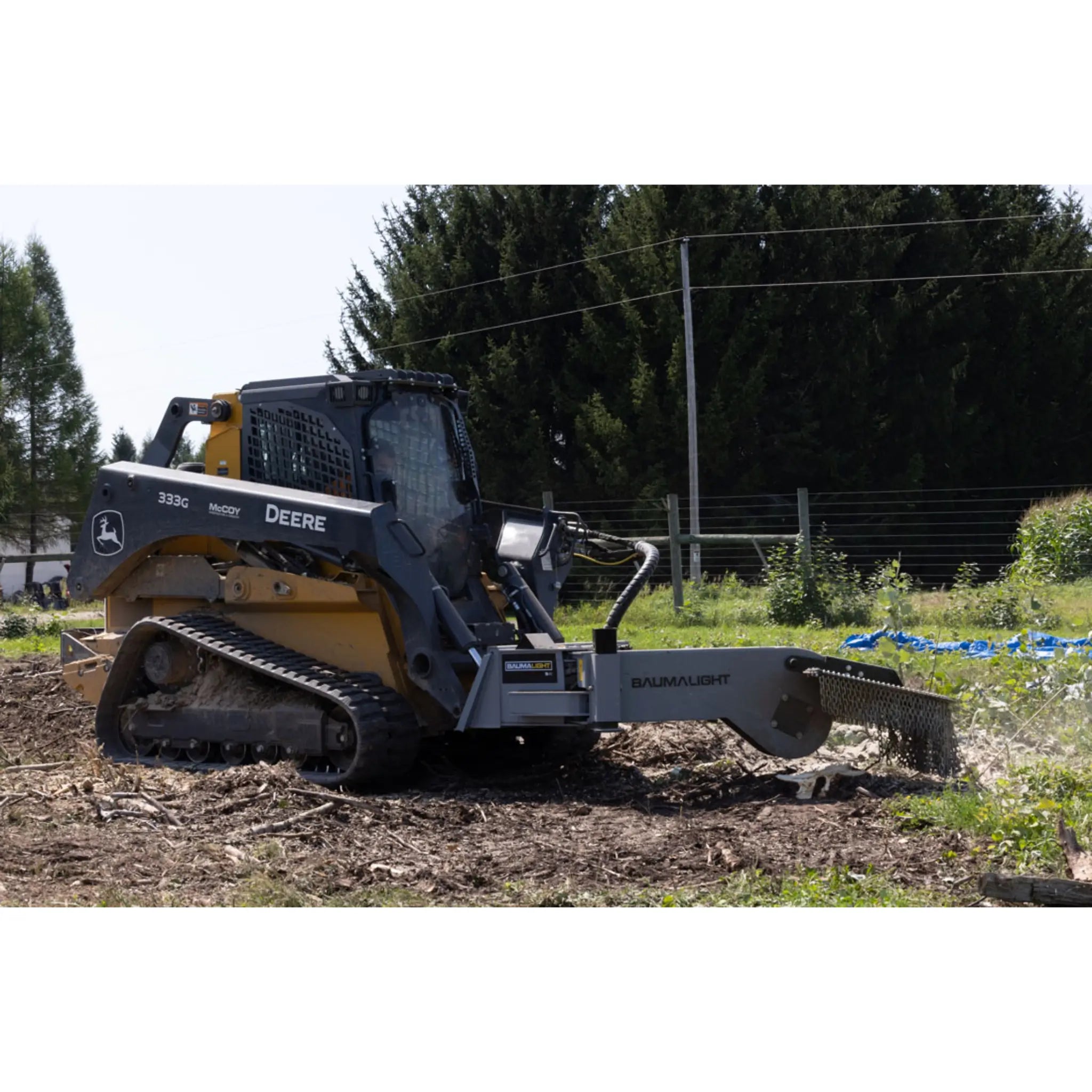 Baumalight S40 Stump Grinder For High Flow Skid Steers