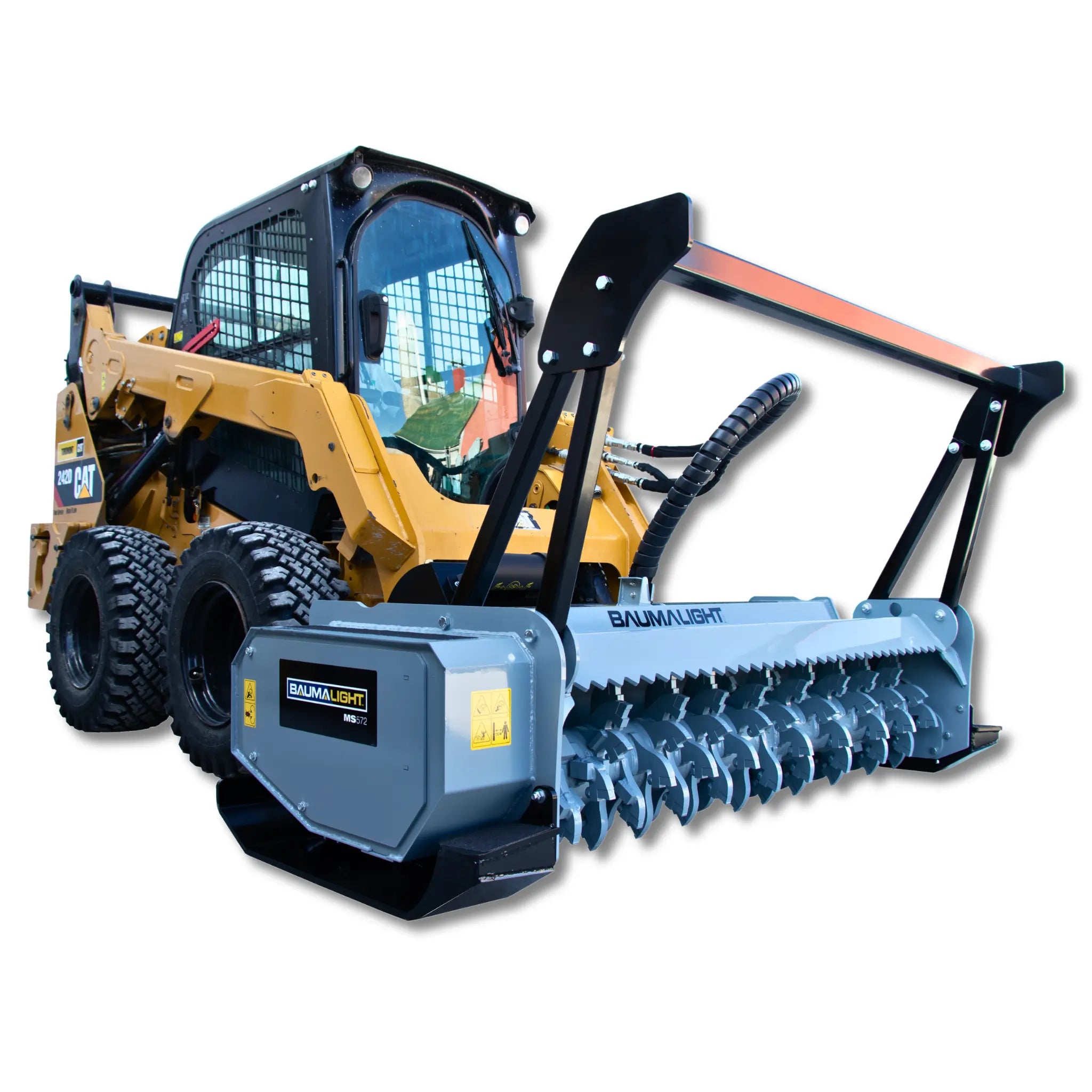 Baumalight MS572 Fixed Tooth Brush Mulcher For Skid Steers