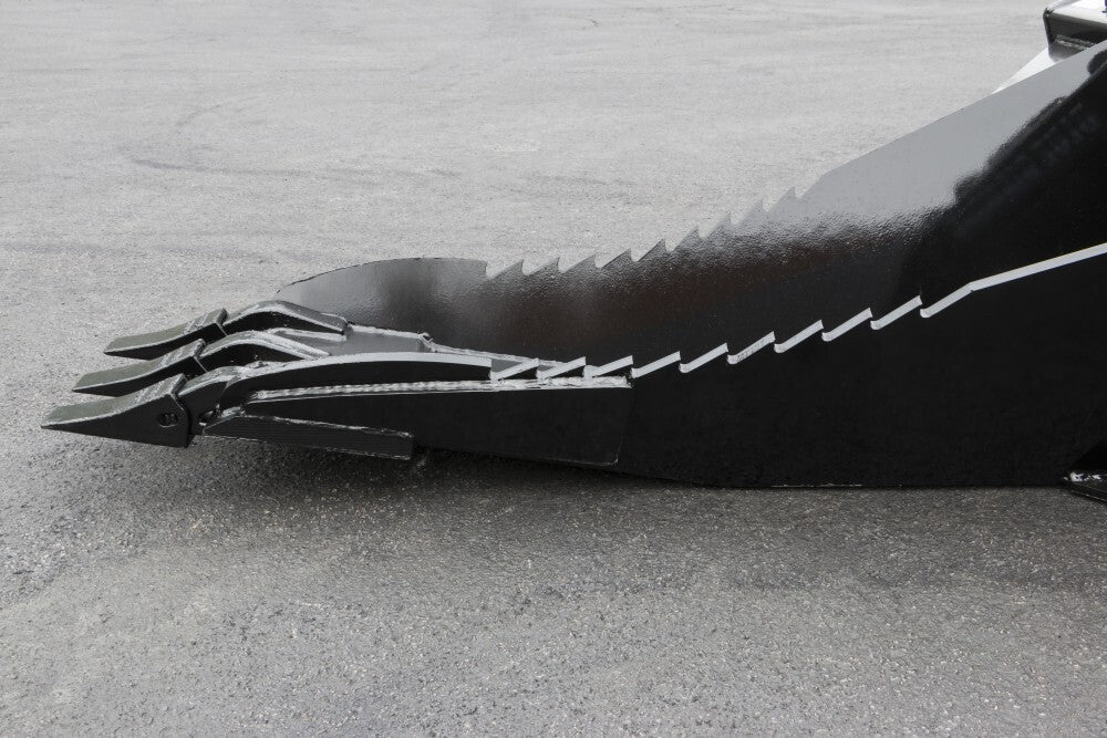 BLUE DIAMOND | Stump Bucket for Skid Steer