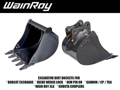 WAIN ROY | Dirt Buckets for Excavators (160,000 - 200,000 lbs.)