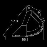 WAIN ROY | Dirt Buckets for Excavators (30,000 - 41,000 lbs.)