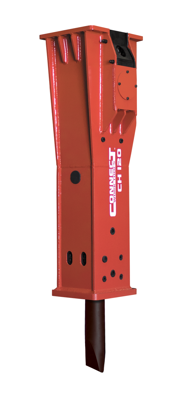 Connect Work Tools | CH Series Hammer for Excavator | 32,000 to 140,000+ lbs