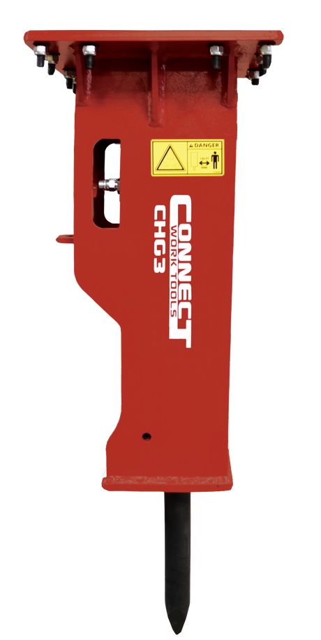 Connect Work Tools CHG Series Hammer for Excavator 2200 - 40000lbs