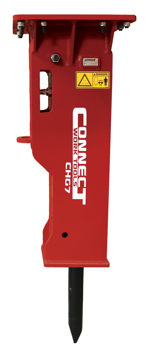 Connect Work Tools CHG Series Hammer for Excavator 2200 - 40000lbs