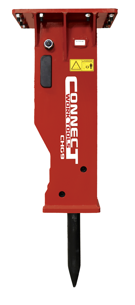 Connect Work Tools CHG Series Hammer for Excavator 2200 - 40000lbs