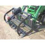 Haugen Attachments Rod Grapple for compact tractors and mini skid steers for grabbing brush roots and debris during land clearing