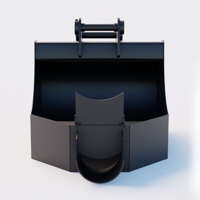 Hitachi ZX135US-6 Concrete Pouring Bucket