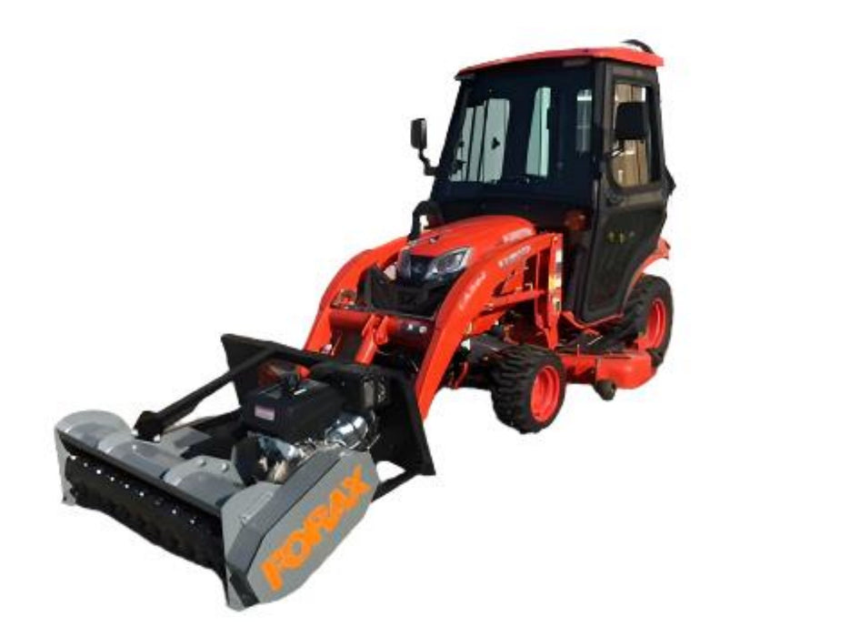 Forax Gas Powered Mulcher | Model GP40 | 40" Cutting Width | 14HP Kohler | For Tractor