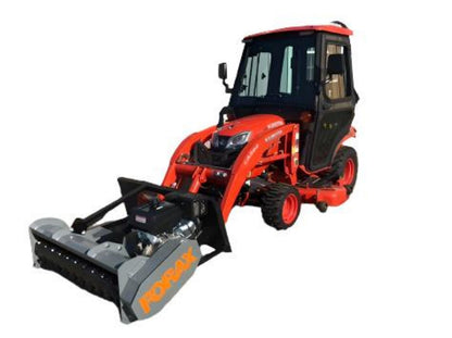 Forax Gas Powered Mulcher | Model GP40 | 40" Cutting Width | 14HP Kohler | For Tractor