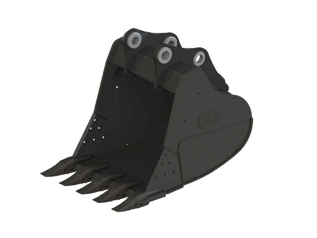 Paladin / JRB Dirt Buckets for Skid Steer - 35 Metric Ton Class Excavators