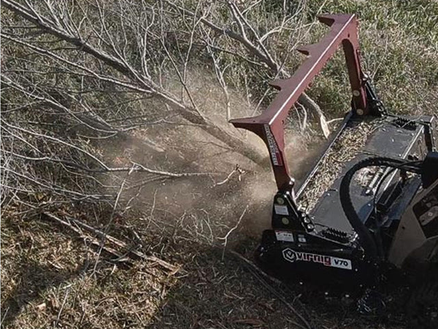 Virnig V70 Drum Mulcher for Skid Steer