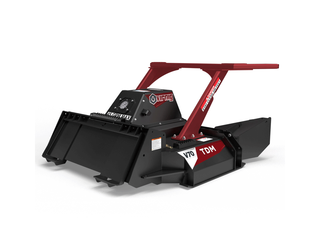 VIRNIG V70 Tree Disc Mulcher for skid steer