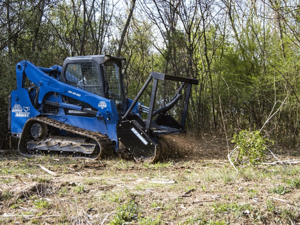 BLUE DIAMOND Drum Mulcher for Skid Steer