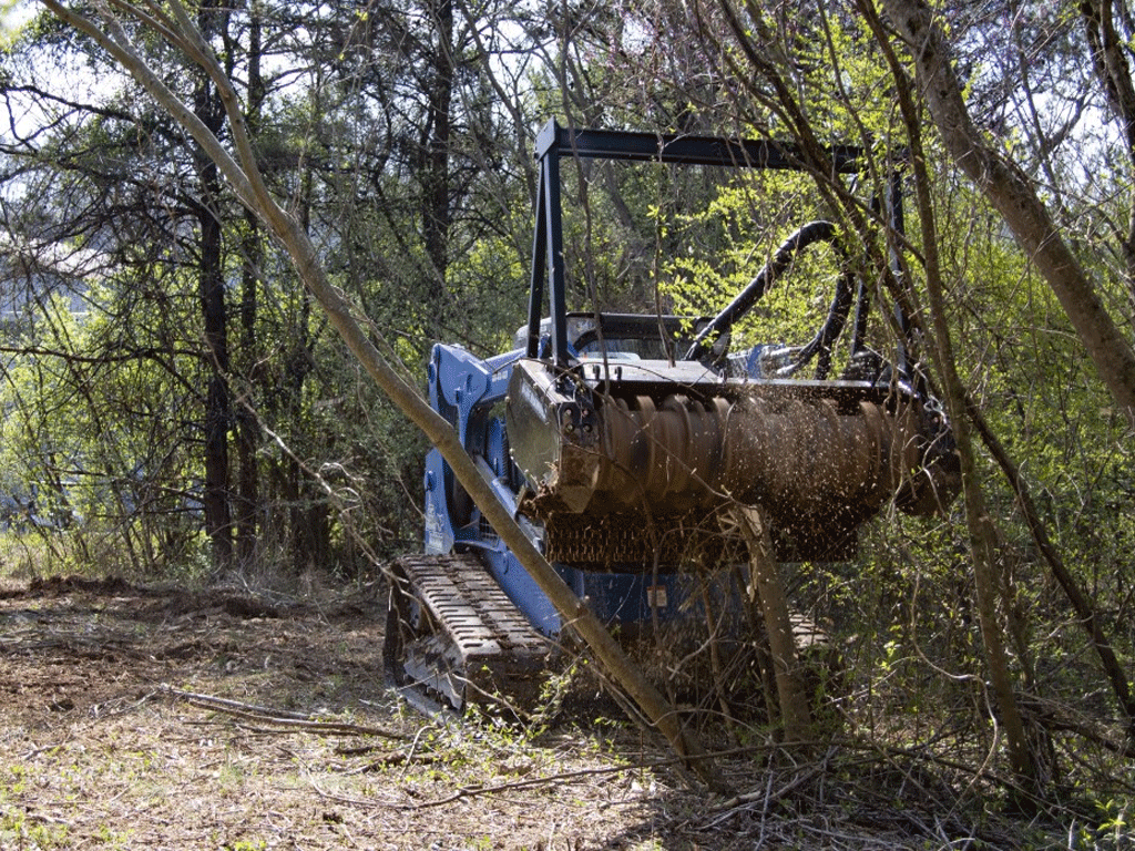 BLUE DIAMOND Drum Mulcher for Skid Steer