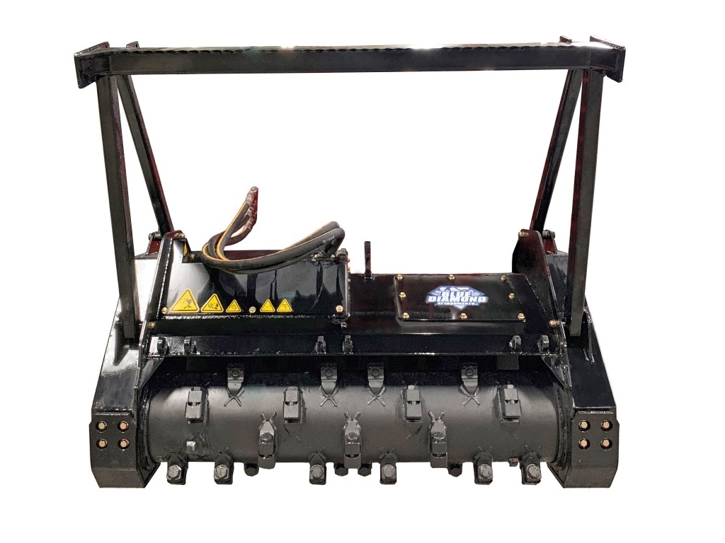 BLUE DIAMOND | Drum Mulcher for Skid Steer