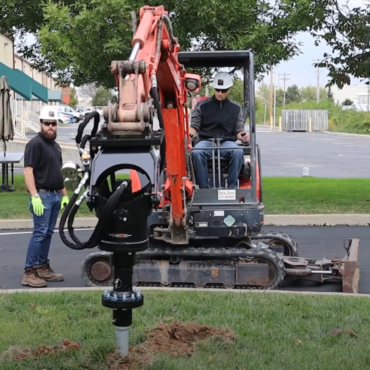 Digga Mini Rips Digga | MM-10K Helical Pier Drive for Mini Excavators – Skid Steer Store