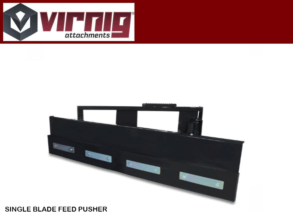 Virnig Feed Pusher For Skid Steer