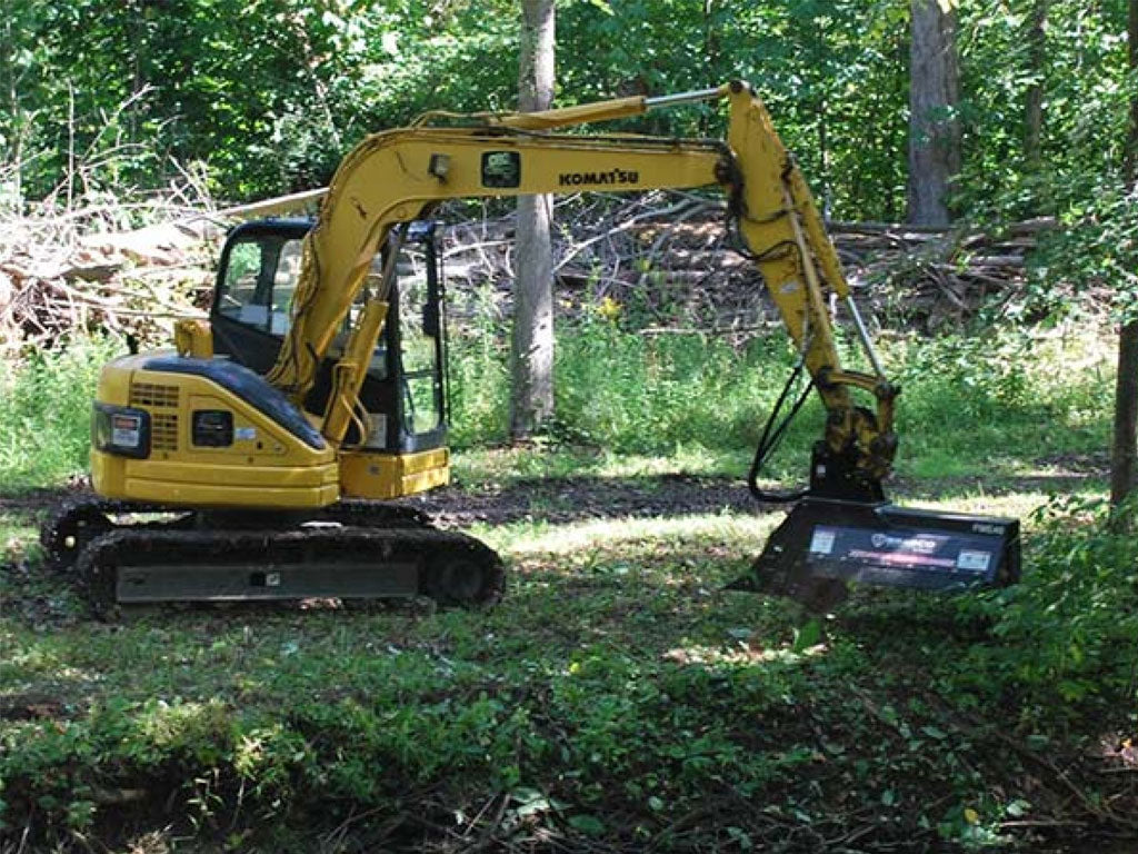 Paladin / Bradco Flail Mower for Skid Steer Excavator