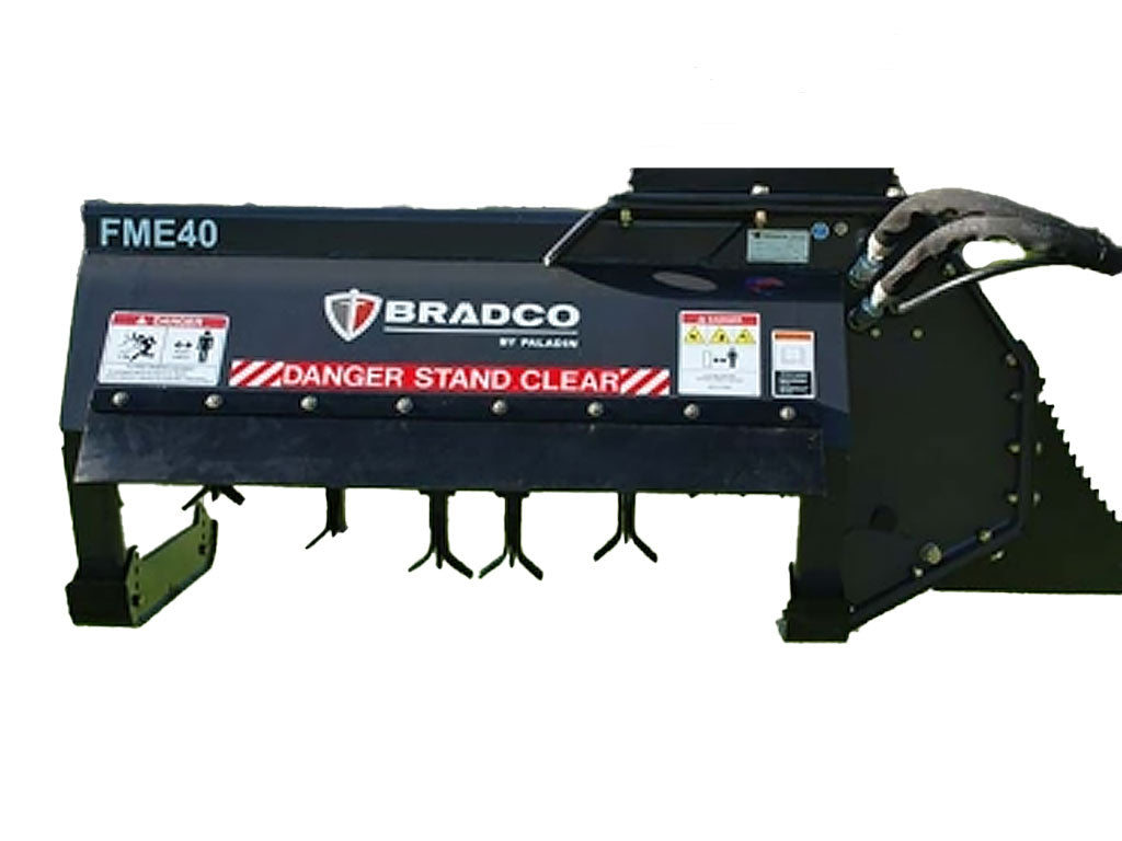 PALADIN / BRADCO FLAIL Mower For Excavator