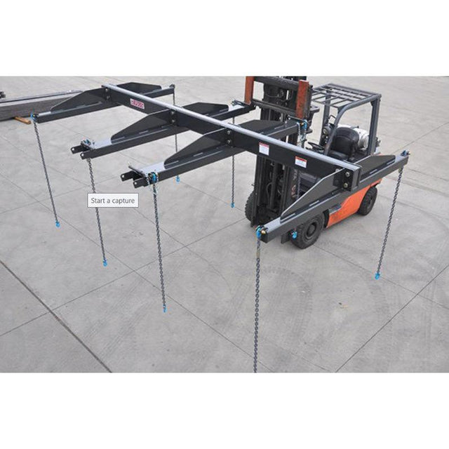Haugen Attachments Forklift Mesh Handler