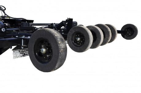 Blue Diamond Flex Wing Rotary Cutter Brush Hog for tractors designed for mowing large fields pastures and overgrown vegetation