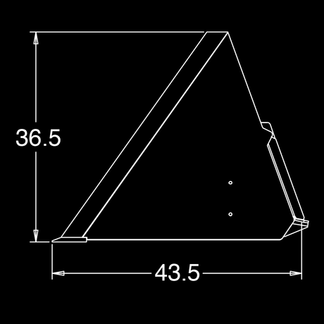 WAIN ROY High Capacity Light Material Buckets for Skid Steers