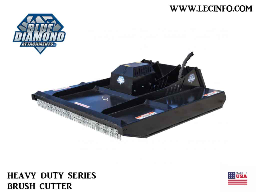 BLUE DIAMOND Heavy Duty Brush Cutter for Skid Steer