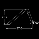 WAIN ROY Heavy Duty Low Profile Buckets for Skid Steers