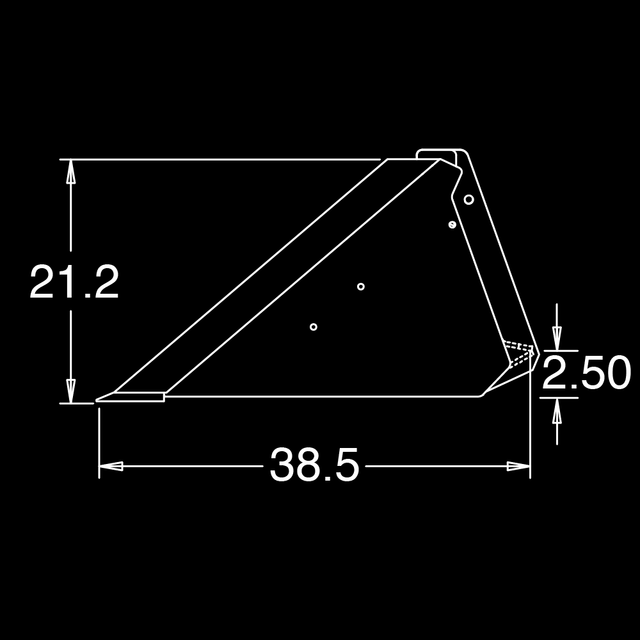 WAIN ROY Heavy Duty Low Profile Buckets for Skid Steers