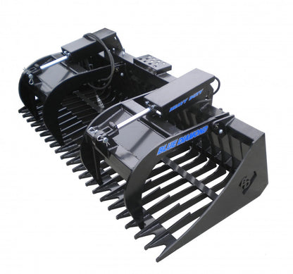 BLUE DIAMOND | Rock Grapple for Skid Steer Loader
