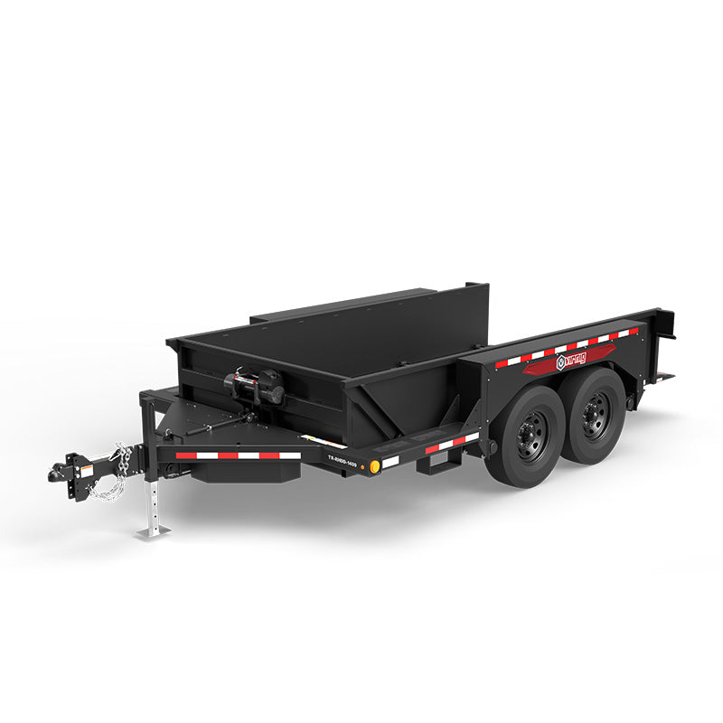 Virnig Hydraulic Drop Deck Utility Trailer